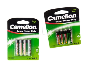 Batterie R03 Micro, 12x 4 Stück Packung, Camelion