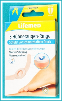 Hühneraugen - Ringe, 5 Stück