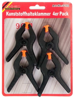 Halteklammern, 4 Stück